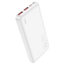 Повербанк портативний акумулятор Power bank Hoco J101 Astute 22.5W 10000 mAh White