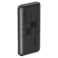 Повербанк портативний акумулятор Power bank XO PR187 Fast charge 22.5W 10000 mAh Black