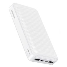 Повербанк портативний акумулятор Power bank BOROFONE BJ3A Minimalist 20000 mAh White