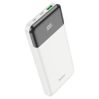 Повербанк портативний акумулятор Power bank Hoco J102 Cool figure PD 20W 10000 mAh White