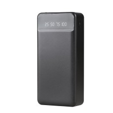 Повербанк портативний акумулятор Power bank XO PR163 20000 mAh Black