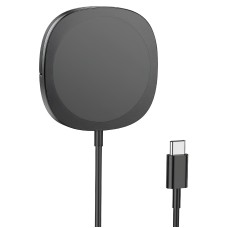 Бездротовий зарядний пристрій HOCO CW35 core magnetic Black