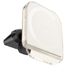 Автомобільний тримач Hoco H42 Crystal ring magnetic car holder air outlet White