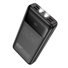 Повербанк портативний акумулятор Power Bank Hoco DB81 Apollo fully compatible 65W 30000 mAh Black