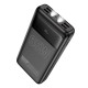 Повербанк портативний акумулятор Power Bank Hoco DB81 Apollo fully compatible 65W 30000 mAh Black