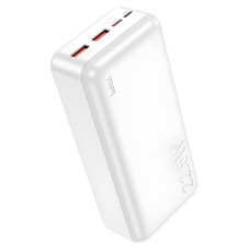 Повербанк портативний акумулятор Power Bank Hoco J101B Astute fully compatible 22.5W 30000 mAh White