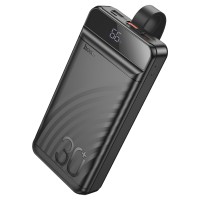 Повербанк портативний акумулятор Power bank Hoco J123B Element 22.5W 30000 mAh Black