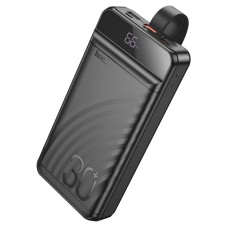 Повербанк портативний акумулятор Power bank Hoco J123B Element 22.5W 30000 mAh Black