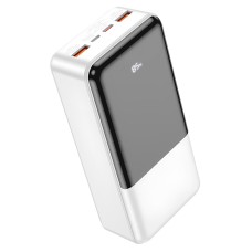 Повербанк портативний акумулятор Power Bank Hoco J108B Universe 22.5W 30000 mAh White