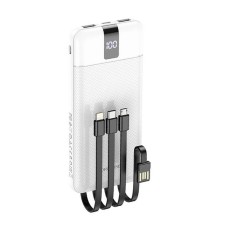 Повербанк портативний акумулятор Power bank BOROFONE BJ20 10000 mAh White