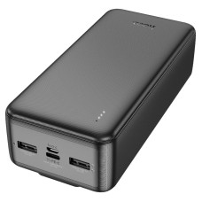 Повербанк портативний акумулятор Power bank Hoco J118B Speed energy with cable 20W 30000 mAh Black