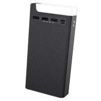 Повербанк портативний акумулятор Power Bank HOCO J62 Jove 2A 30000 mAh Black