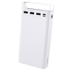 Повербанк портативний акумулятор Power bank HOCO J62 Jove 2A 30000 mAh White