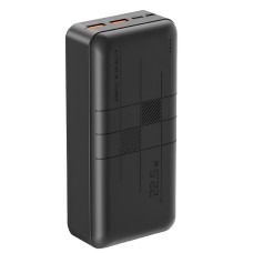 Повербанк портативний акумулятор Power bank XO PR189 fast charge light display 22.5W 30000 mAh Black