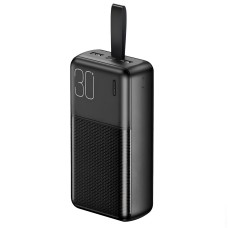 Повербанк портативний акумулятор Power bank XO PR199 Light Display 30000 mAh Black