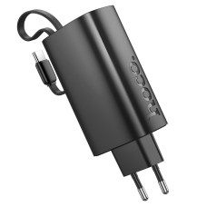 Повербанк портативний акумулятор Power bank  Hoco J148 Handy 20W 5000 mAh Black