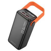 Повербанк портативний акумулятор Power bank Borofone BJ66 Magnifico 22.5W 40000mAh Black