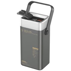 Повербанк портативний акумулятор Power bank Remax RPP-596 22.5W 40000 mAh Gray