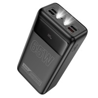 Повербанк портативний акумулятор Power bank Hoco DB81A Apollo PD65W fully compatible 50000 mAh Black