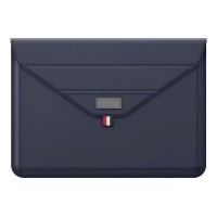 Чохол - конверт xVibe Leather PU sleeve stand для MacBook ноутбука 15"-16.2" Dark blue