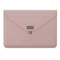 Чохол - конверт xVibe Leather PU sleeve stand для MacBook ноутбука планшета 13"-14.2" Pink