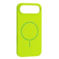 Чохол xVibe Silicone Case with MagSafe for iPhone 17 Air Emerald green