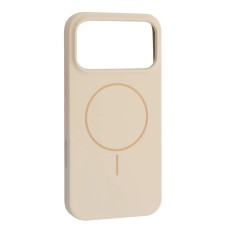 Чохол xVibe Silicone Case with MagSafe for iPhone 17 Pro Antique white