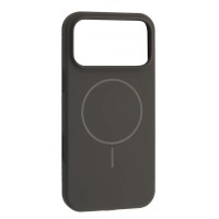 Чохол xVibe Silicone Case with MagSafe for iPhone 18 Pro Charcoal Grey Black
