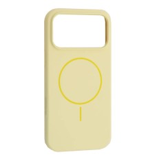 Чохол xVibe Silicone Case with MagSafe for iPhone 17 Pro Max Custard