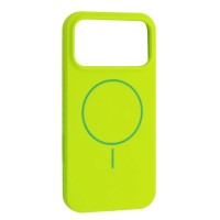 Чохол xVibe Silicone Case with MagSafe for iPhone 18 Pro Emerald green