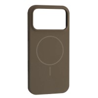 Чохол xVibe Silicone Case with MagSafe for iPhone 17 Pro Titanium gray