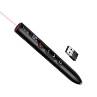 Лазерна указка HOCO GM203 Touch screen writing page turning pen LED Display Black