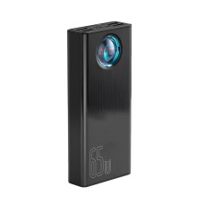 Повербанк портативний акумулятор Power bank Baseus Amblight Digital Display 65W 30000 mAh Black PPLG000101 (PPLG-A01)