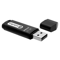 Флеш пам'ять накопичувач USB Veron 32GB Vega seies 121 2.0 USB Black