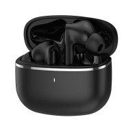 Бездротові Bluetooth навушники WiWU T28 ENC Dual Mic Noise Cancelling BT 6.0 Black