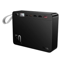 Повербанк портативний акумулятор Power bank Hoco J166 Carretera 22.5W 50000 mAh Black