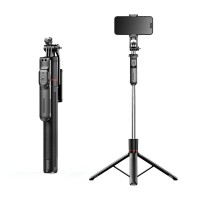 Монопод-трипод CH F16 Balanced and stable shooting multifunctional metal tripod selfie stick 1.73m Black