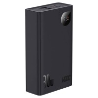 Повербанк портативний акумулятор Power bank Baseus Adaman2 VOOC Overseas Edition 30W 20000 mAh Black PPAD050101
