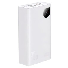 Повербанк портативний акумулятор Power bank Baseus Adaman2 VOOC Overseas Edition 30W 20000 mAh White PPAD050002
