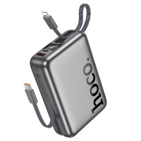 Повербанк портативний акумулятор Power bank Hoco Q39 Eminente 22.5W 20000 mAh Grey