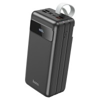 Повербанк портативний акумулятор Power bank Hoco J86B Powermaster 22.5W 60000mAh Black