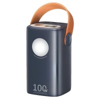 Повербанк портативний акумулятор Power bank Remax RPP-100 Gutitan 100W + 22.5W 60000 mAh Blue