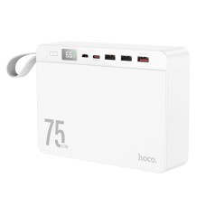 Повербанк портативний акумулятор Power bank Hoco J94 Overlord 22.5W 75000mAh White