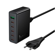 Мережевий зарядний пристрій HOCO C152A Modern PD 6-port desktop charger 70W Black
