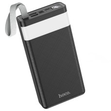 Повербанк портативний акумулятор Power bank Hoco J73 Powerful 30000 mAh Black