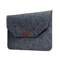 Чохол - конверт з повсті xVibe для MacBook та ноутбук до 12" Dark grey