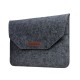 Чохол - конверт з повсті xVibe для MacBook ноутбука планшета 15"-16.2" Dark grey