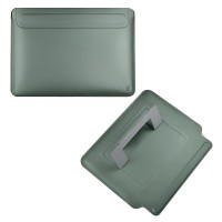 Чохол-конверт-підставка Wiwu Skin Pro Portable Stand Sleeve для MacBook Air 13" (2010-2017) / Pro 13" (2012-2015) Green