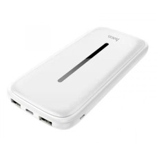 Повербанк портативний акумулятор Power Bank Hoco DB06 Viator 10000 mAh White