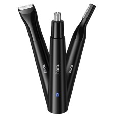 Тример для волосся Hoco HP37 3 в 1 multifunctional nose hair trimmer Black